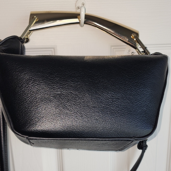 Zara Black and Gold Shoulder Bag - Picture 4 of 8